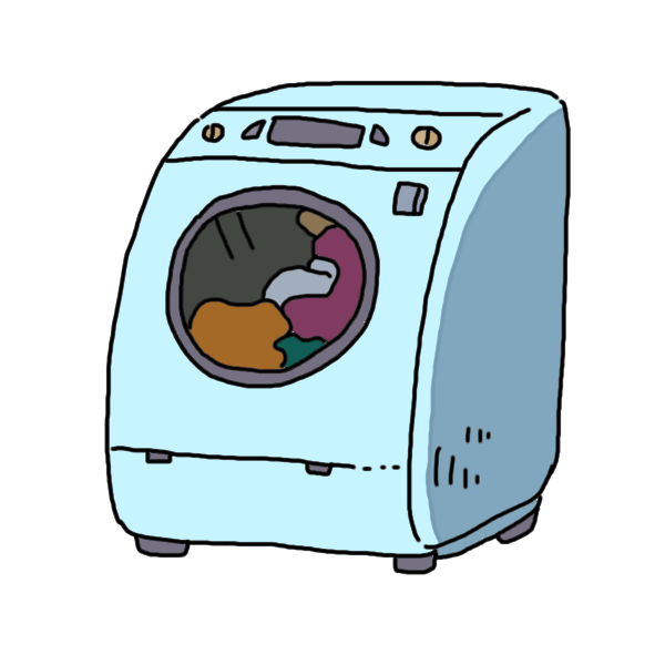 ゴミ回収 洗濯機